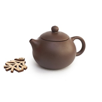 Чайник Исин, "СиШи", Цзы Ша, 230мл арт. 2736 Чайник Исин, "СиШи", Цзы Ша, 230мл