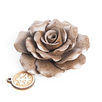 Аромакурительница "Роза", (маленькая) арт. 3720 Аромакурительница "Роза", (маленькая)